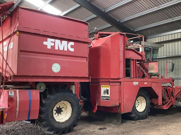 FMC BH7100 MACCHINA RACCOLTA FAGIOLINI